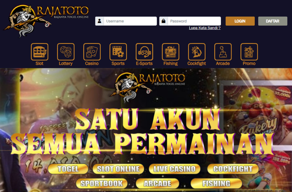 RAJATOTO : Situs Slot Deposit Pulsa Tanpa Potongan Terbaik Dengan Min Depo 10K image 1