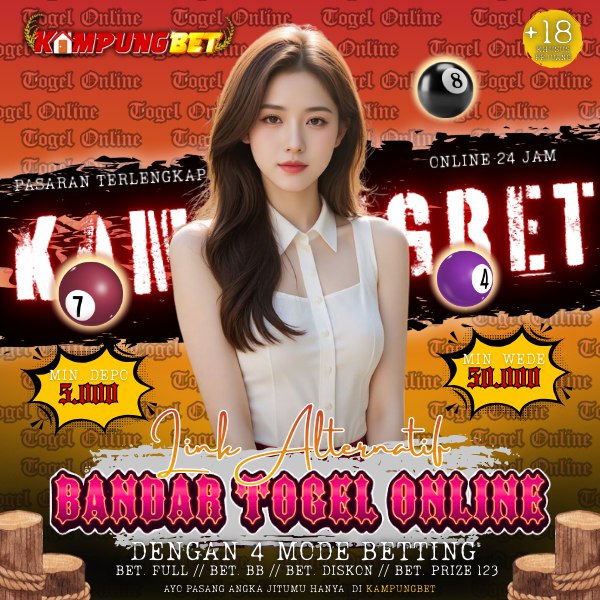 KAMPUNGBET ⚡️ Situs Toto Togel Terpercaya Link Resmi Bandar Toto Macau Terbesar Malam Ini